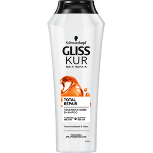 Gliss Kur Shampoo Total Repair, 250 ml Gliss Kur Shampoo Total Repair, 250 ml