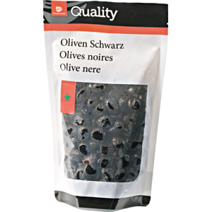 Quality Marokkanische Oliven, à la Grecque, schwarz, 6 x 600 g Quality Marokkanische Oliven, à la Grecque, schwarz, 6 x 600 g