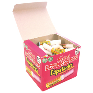 Swizzels Love Hearts Lipstick, 60 Stück Swizzels Love Hearts Lipstick, 60 Stück