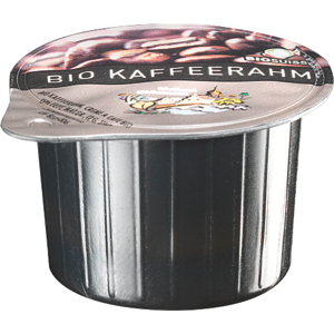 Biedermann Bio Kaffeerahm Portionen, UHT, 100 x 12 g