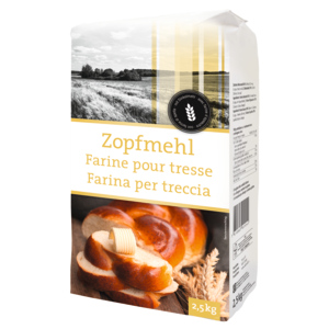 Zopfmehl, 4 x 2,5 kg Zopfmehl, 4 x 2,5 kg