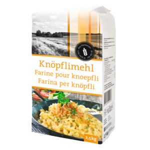 Knöpflimehl, 4 x 2,5 kg Knöpflimehl, 4 x 2,5 kg