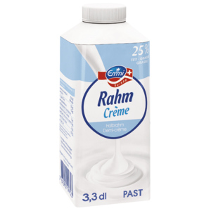 Emmi Halbrahm 25%, pasteurisiert, 8 x 3,3 dl