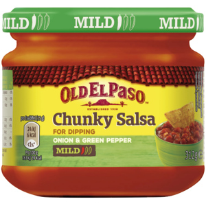 Old El Paso Chunky Dip mild, 312 g Old El Paso Chunky Dip mild, 312 g
