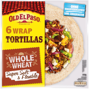 Old El Paso Vollkorn Wrap Tortillas, 350 g Old El Paso Vollkorn Wrap Tortillas, 350 g