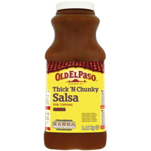 Old El Paso Chunky Salsa Hot, 2,15 kg Old El Paso Chunky Salsa Hot, 2,15 kg