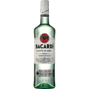Bacardi Carta Blanca 37,5%, 70 cl Bacardi Carta Blanca 37,5%, 70 cl