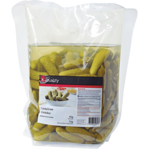 Quality Cornichons mittelfein Polydoy, 4 x 4 kg Quality Cornichons mittelfein Polydoy, 4 x 4 kg