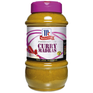 McCormick Curry Madras mild, 460 g McCormick Curry Madras mild, 460 g