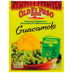 Old El Paso guacamole mix, 20 g