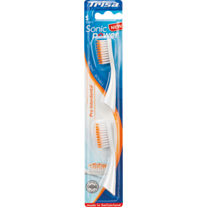 Trisa Sonicpower soft, Refill, 2 St Trisa Sonicpower soft, Refill, 2 St