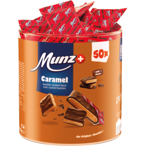Munz Bouchée Caramel rot, 50 x 19 g