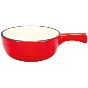 Fondue Caquelon Ø 20 cm Guss rot Fondue Caquelon Ø 20 cm Guss rot
