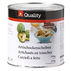 Quality Artischocken Scheiben, 2,5 kg