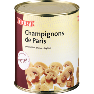 Picosa Champignons Hôtel geschnitten, 6 x 800 g Picosa Champignons Hôtel geschnitten, 6 x 800 g