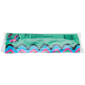 Tiefkühlbeutel 3 l, 240 x 360 mm, transparent, Pack zu 5 x 40 Beutel Tiefkühlbeutel 3 l, 240 x 360 mm, transparent, Pack zu 5 x 40 Beutel