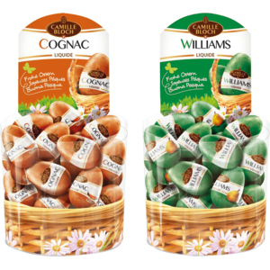 Camille Bloch Cognac-Williams assortiert, Dose zu 800 g