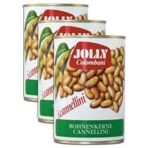 Jolly Fagioli Cannellini, 3 x 400 g