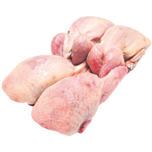 Wachtel tiefgekühlt, Frankreich, 4 x 180 g