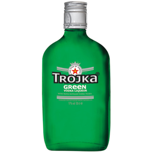 Trojka Green Liqueur 17% Vol., Karton zu 6 Flaschen x 50 cl Trojka Green Liqueur 17% Vol., Karton zu 6 Flaschen x 50 cl