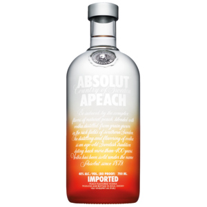 Absolut Apeach Vodka 40%, 70 cl