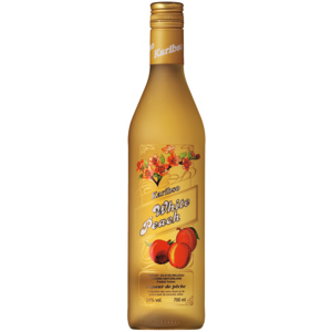 Karibso White Peach 24%, 70 cl