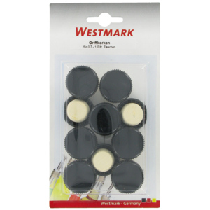 Westmark Griffkorken mit Kappe Blister zu 10 Stück