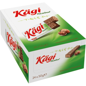 Kägi fret Hazelnut, 24 x 50 g Kägi fret Hazelnut, 24 x 50 g