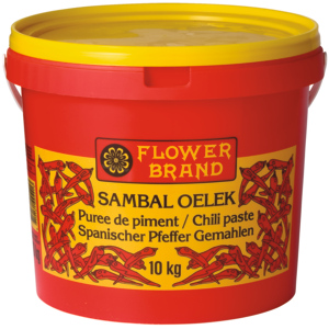 Flower Brand Sambal Oelek, 10 kg Flower Brand Sambal Oelek, 10 kg