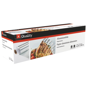 Quality Alufolie, Dispenser, 29 cm x 200 m, 11 µm Quality Alufolie, Dispenser, 29 cm x 200 m, 11 µm