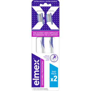 Elmex Zahnbürste, Zahnschmelz Professional, 2 St Elmex Zahnbürste, Zahnschmelz Professional, 2 St