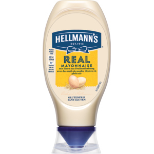Hellmann's Real Mayonnaise, Squeeze, 8 x 430 ml Hellmann's Real Mayonnaise, Squeeze, 8 x 430 ml