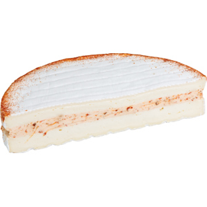 Brie gefüllt mit Paprika und Chilli, 1/2 Laib ca. 800 g Brie gefüllt mit Paprika und Chilli, 1/2 Laib ca. 800 g