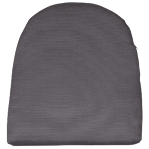Doppler Kissen Select, gerundet, anthrazit, 46,5 x 47 x 4 cm, mit Reissverschluss Doppler Kissen Select, gerundet, anthrazit, 46,5 x 47 x 4 cm, mit Reissverschluss
