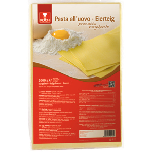 Koch Lasagneteig, tiefgekühlt, 5 x 2 kg Koch Lasagneteig, tiefgekühlt, 5 x 2 kg