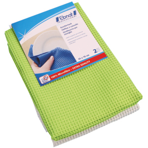 Microfaser Geschirrtuch, 45 x 70 cm, bunt, 2 St Microfaser Geschirrtuch, 45 x 70 cm, bunt, 2 St