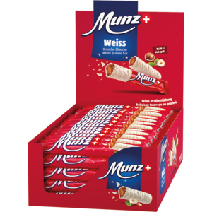 Munz Prügeli weiss, 60 x 23g Munz Prügeli weiss, 60 x 23g