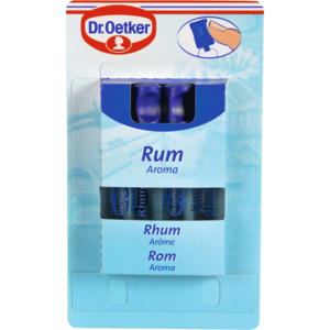 Dr.Oetker Aroma Rum, 4 x 2 ml Dr.Oetker Aroma Rum, 4 x 2 ml
