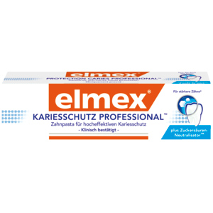 Elmex Zahnpasta Kariesschutz Professional, 2 x 75 ml