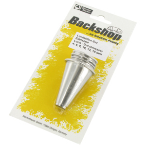 Lochtüllen, Inox, Ø 4/6/8/10/13/15 mm, Pack zu 6 Stück