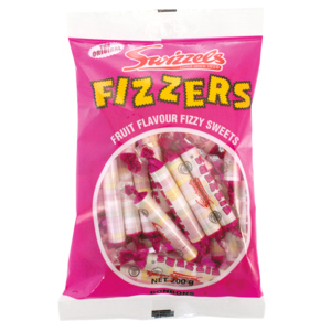 Swizzels Fizzers Rollen, 200 St