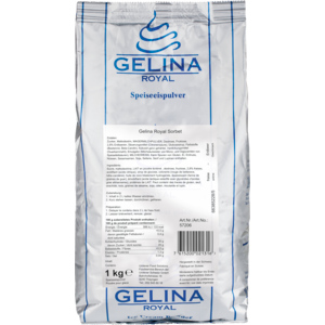Gelina Royal Sorbetpulver Erdbeer, 10 x 1 kg Gelina Royal Sorbetpulver Erdbeer, 10 x 1 kg