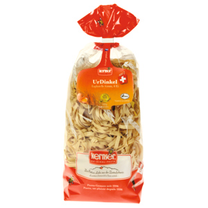 Kernser Tagliatelle UrDinkel, 4-Ei, 6 mm, 500 g Kernser Tagliatelle UrDinkel, 4-Ei, 6 mm, 500 g
