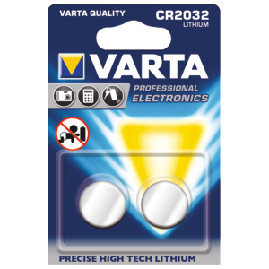 Varta Batterie High Energy CR2032, Blister zu 2 Stück