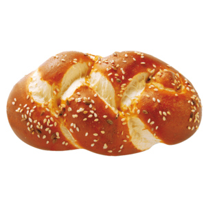 Romer's Streusamen Laugenzöpfli, gebacken, tiefgekühlt, 30 x 80 g
