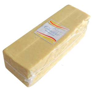 Cheddar, weiss, ca. 2.5 kg