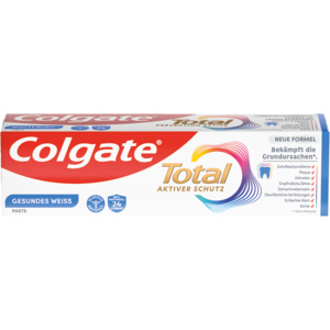 Colgate Zahnpasta Total Plus Whitening, 3 x 75 ml