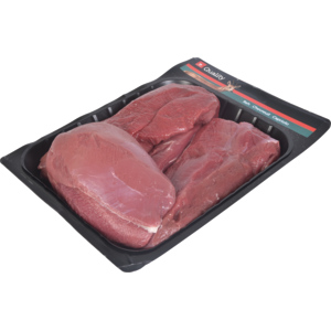 Reh Schnitzelfleisch, Eckstück, Nuss, Unterspälte, tiefgekühlt, 7 x ca. 0,95 - 1,2 kg