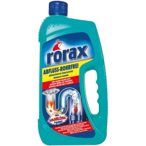Rorax Abflussreiniger, 2 x 1 l Rorax Abflussreiniger, 2 x 1 l
