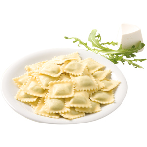 Hilcona Pasta Classic Ravioli  Rucola, tiefgekühlt, 2 x 2 kg